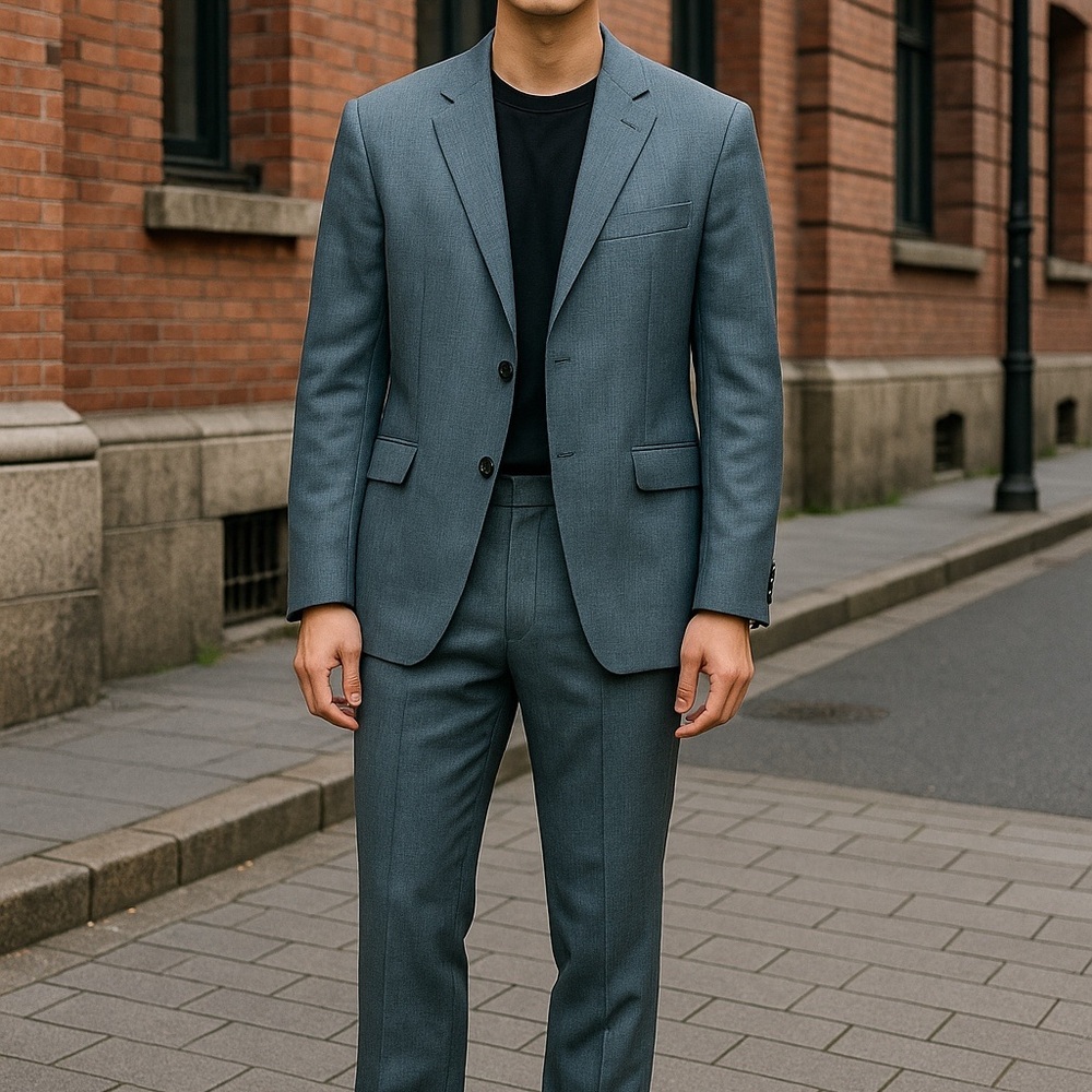 Boss Slate Gray Men's Suit